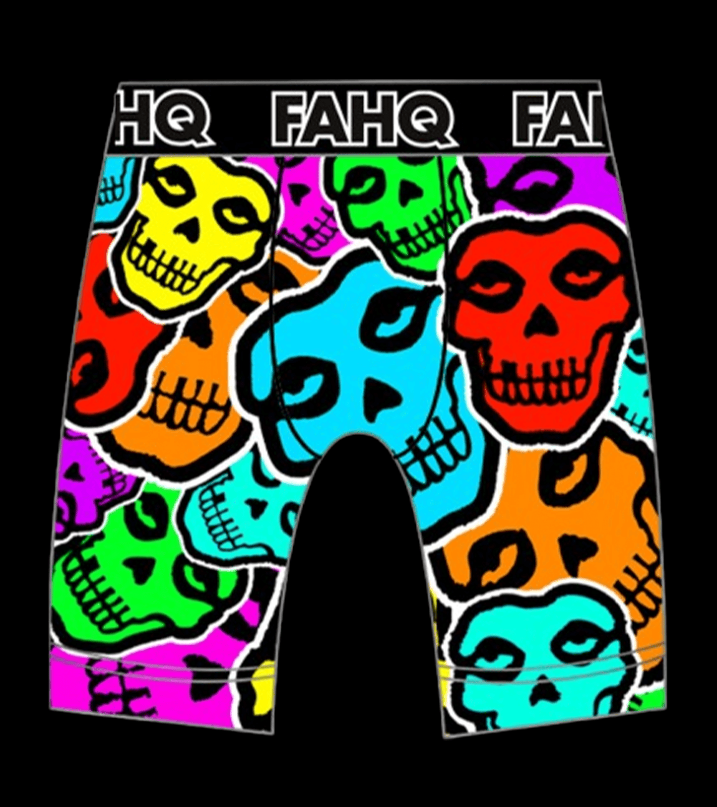 FAHQ Neon Skulls Underwear