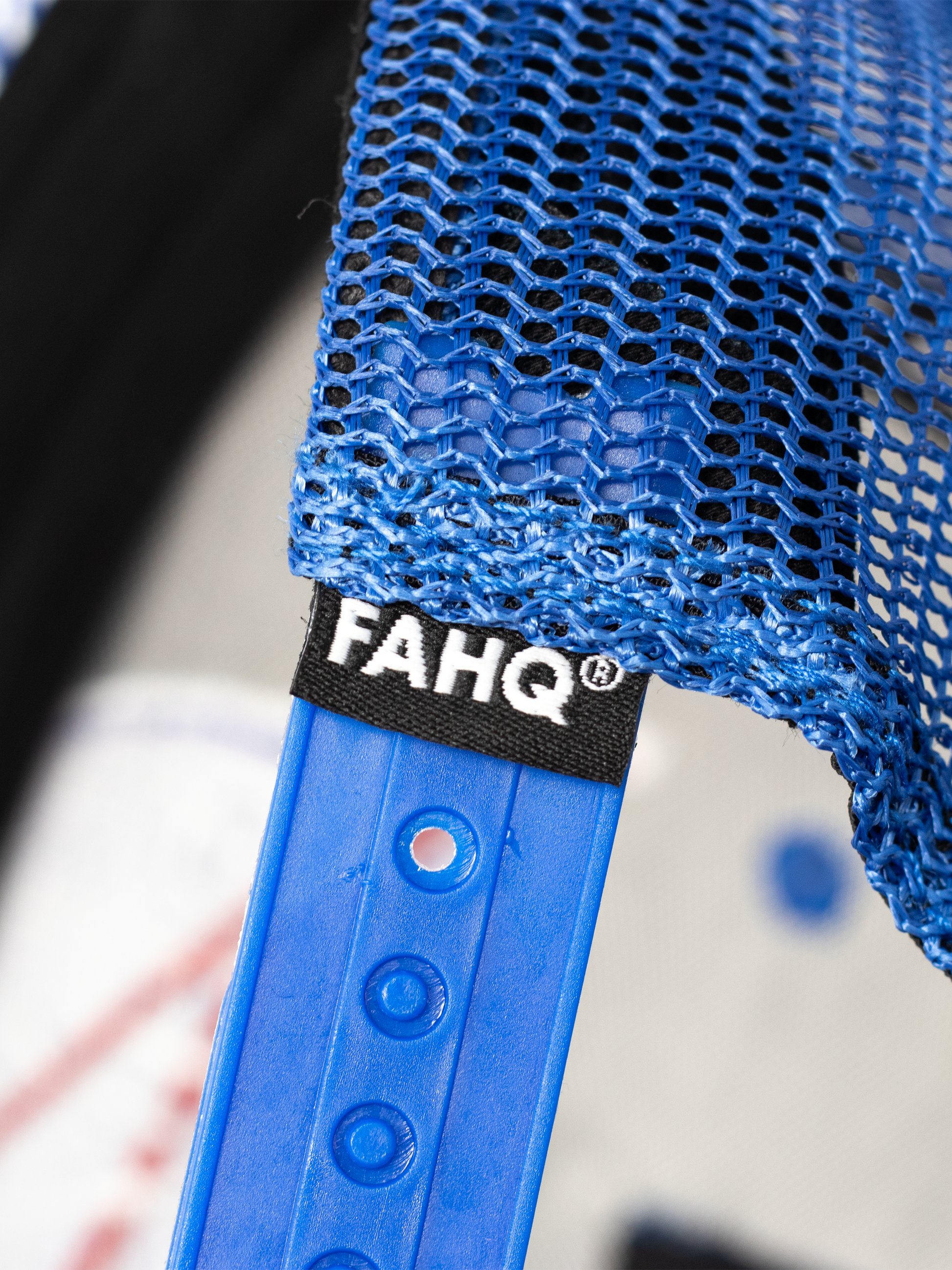 FAHQ Space Trucker Hat Strap Tag