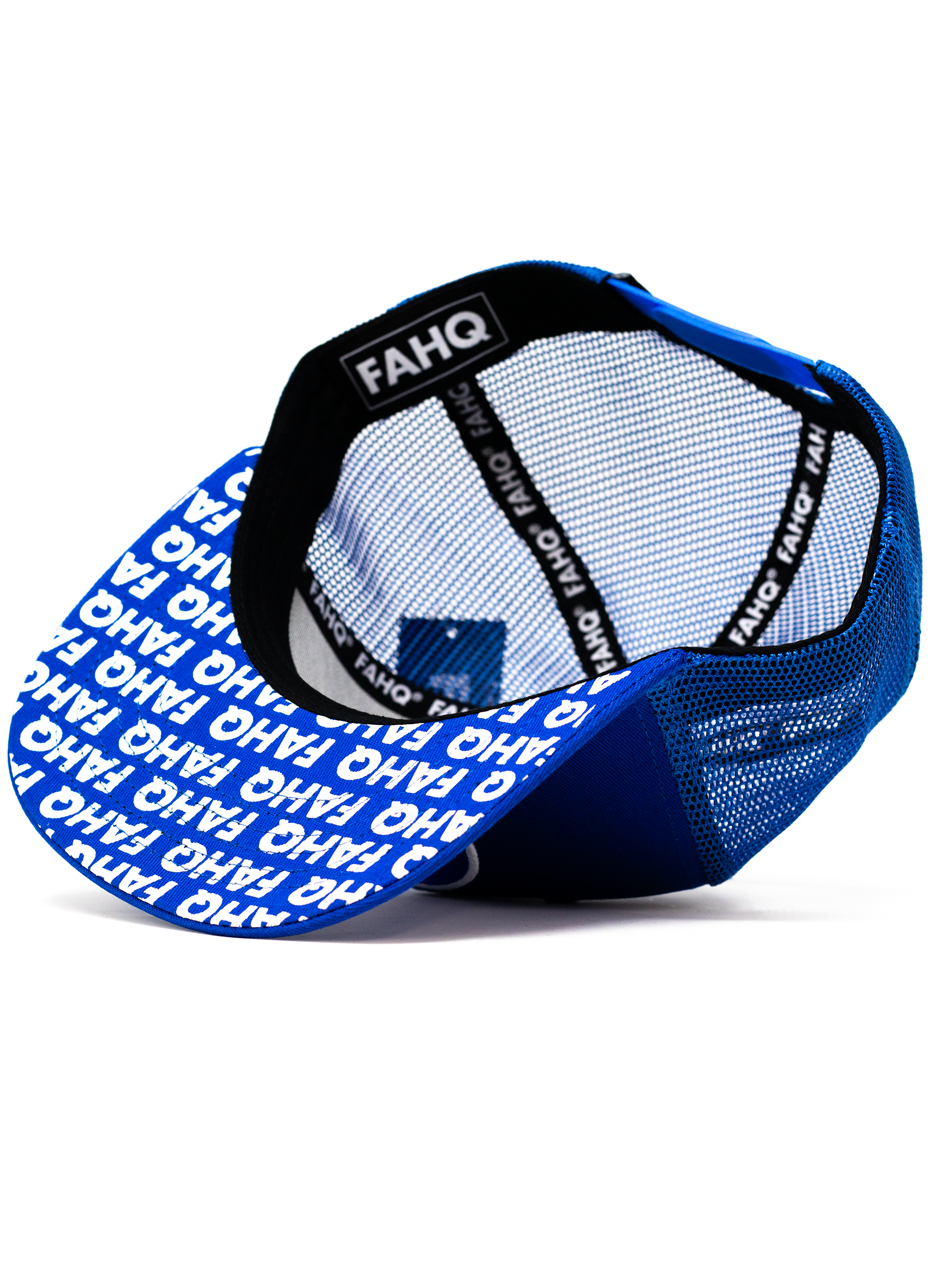 FAHQ Space Trucker Hat Under Brim