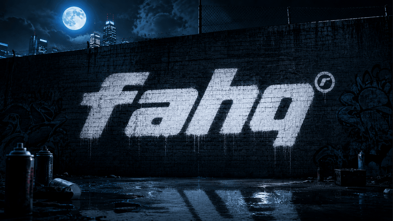 INTRODUCING THE NEW CUSTOM-DESIGNED TYPOGRAPHY FAHQ LOGO