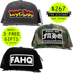 TRUCKER HAT 3-PACK (OPTION B)