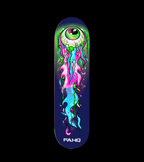FAHQ Flaming Eyeball Skateboard Deck