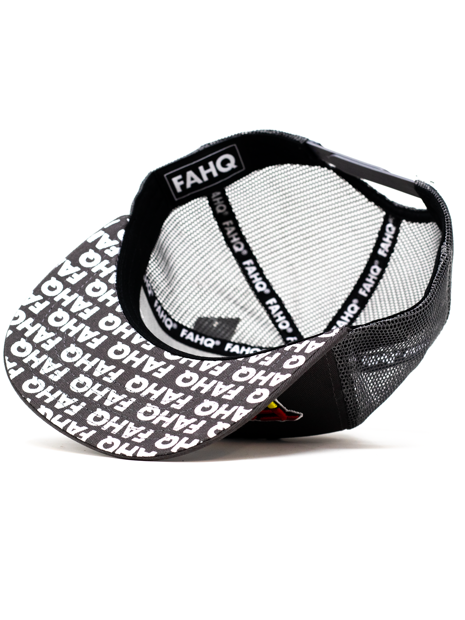 FAHQ Fuck/Love You Trucker Hat Under Brim