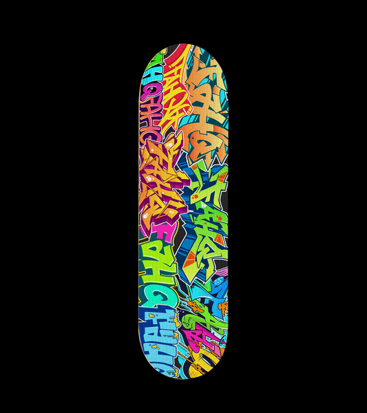 FAHQGraffitiWallSkateboardDeck