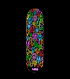 FAHQ Melted Faces Skateboard Deck