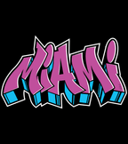 FAHQ Miami Graffiti Sticker