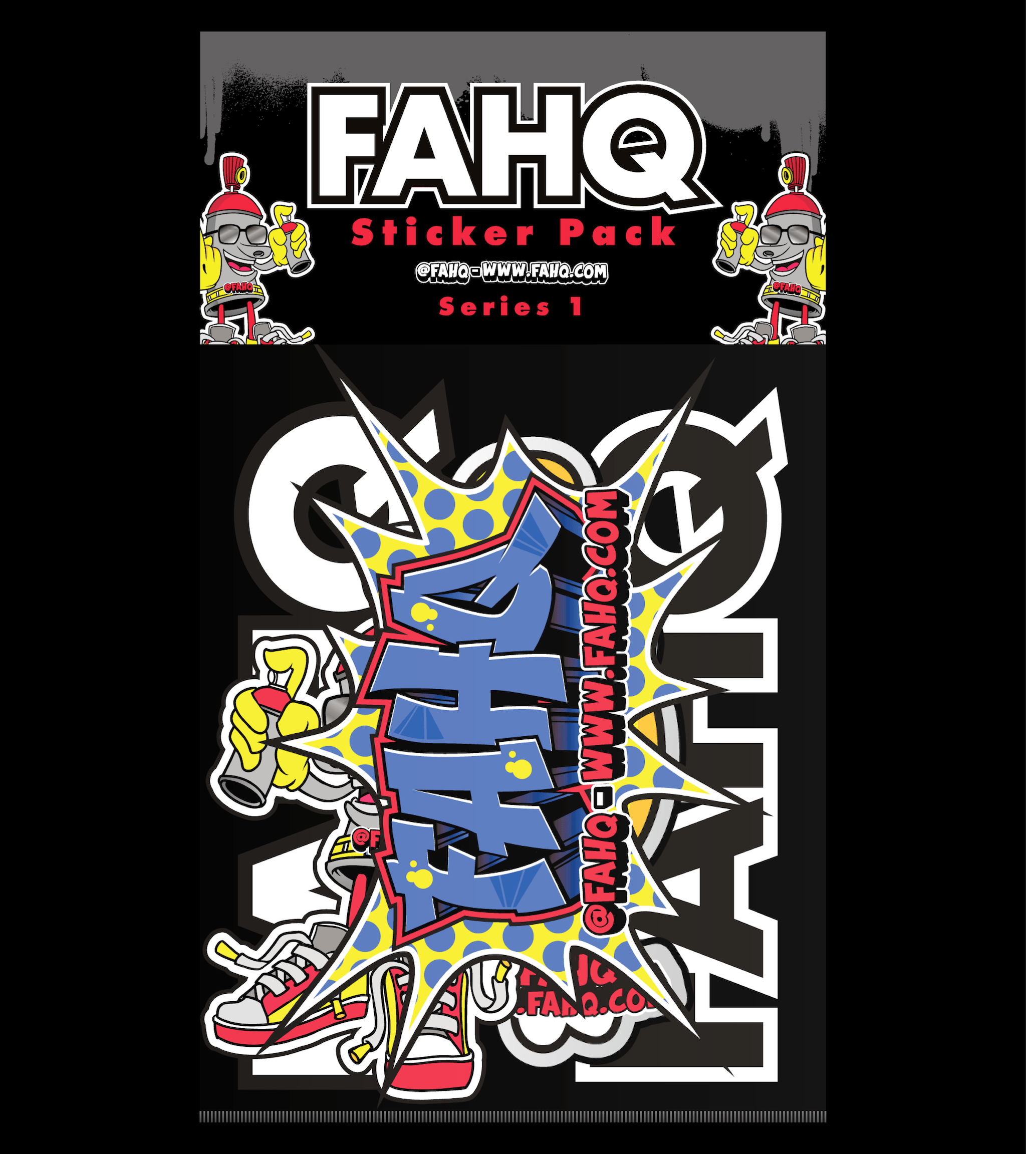 FAHQ Series 1 Sticker Pack