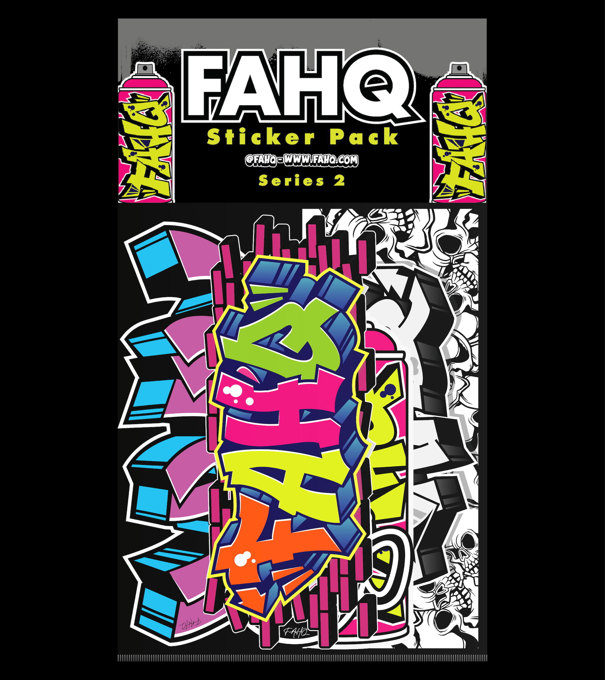 FAHQ Series 2 Sticker Pack.