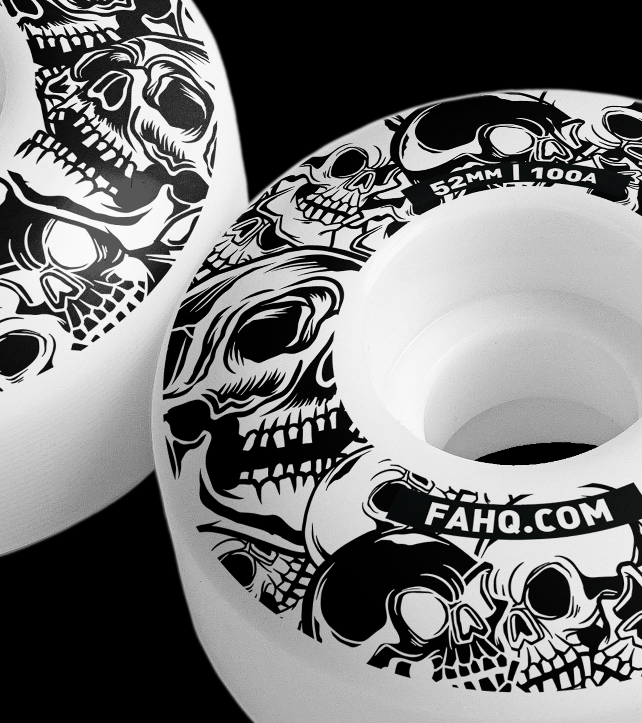 FAHQ Skull Skateboard Wheels