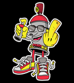 FAHQ Spray Paint Character Sticker