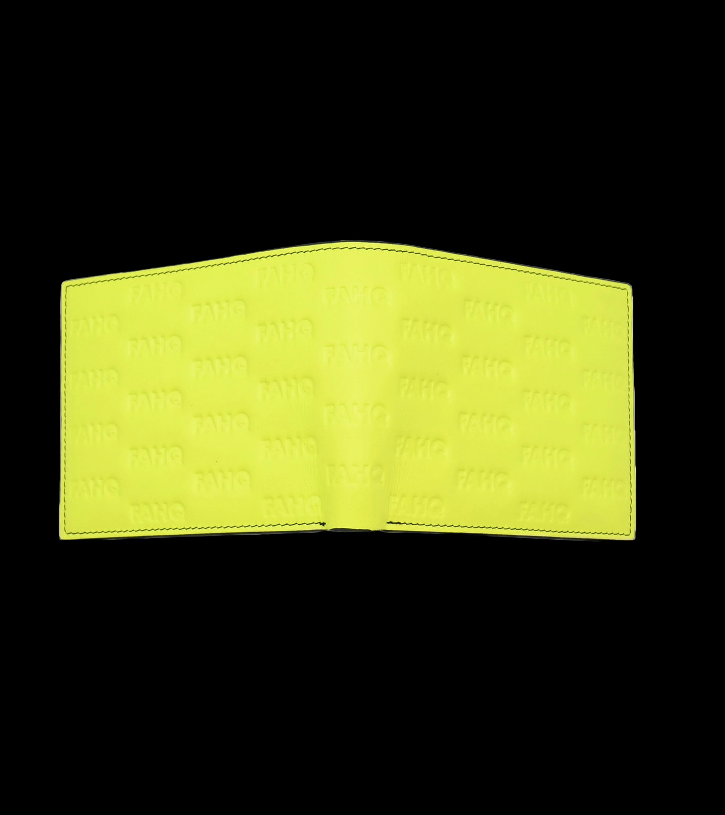 Neon Designer Leather Wallet