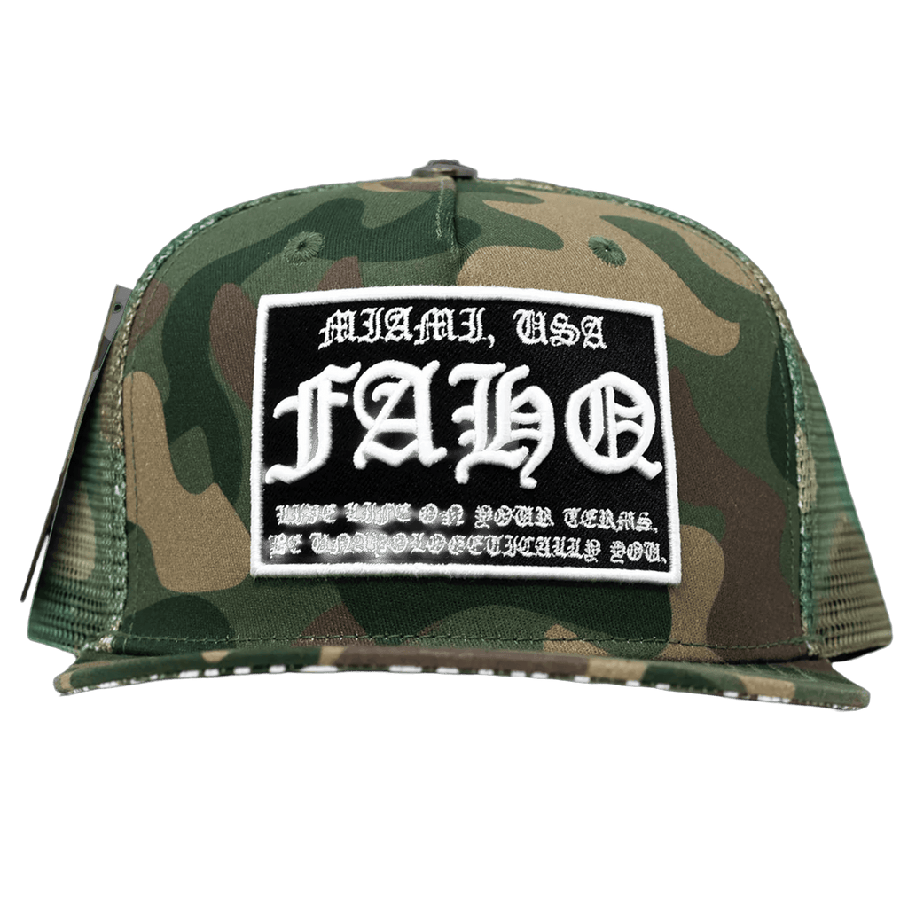Old English Trucker Hat