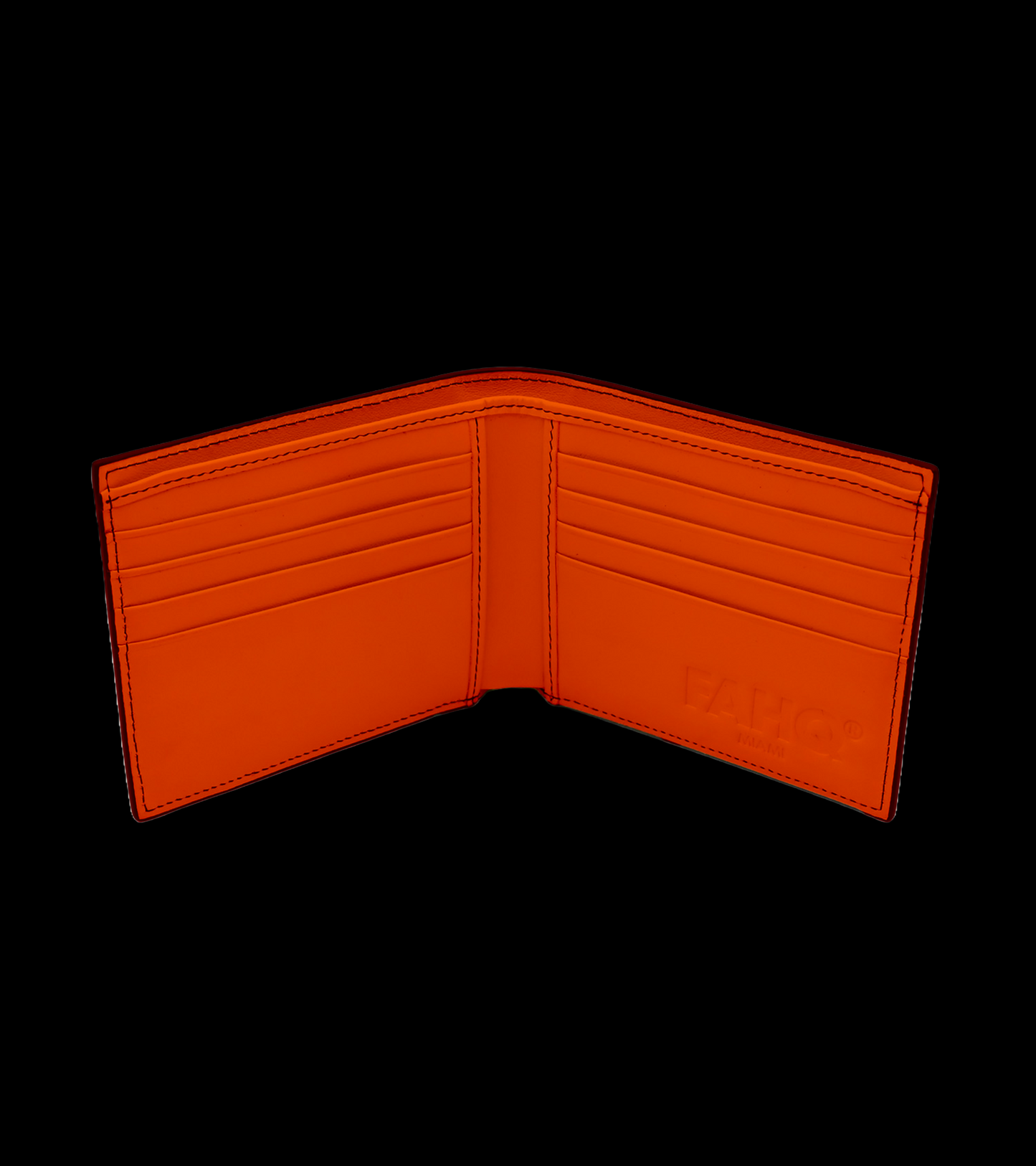 Orange Luxury Leather Wallet