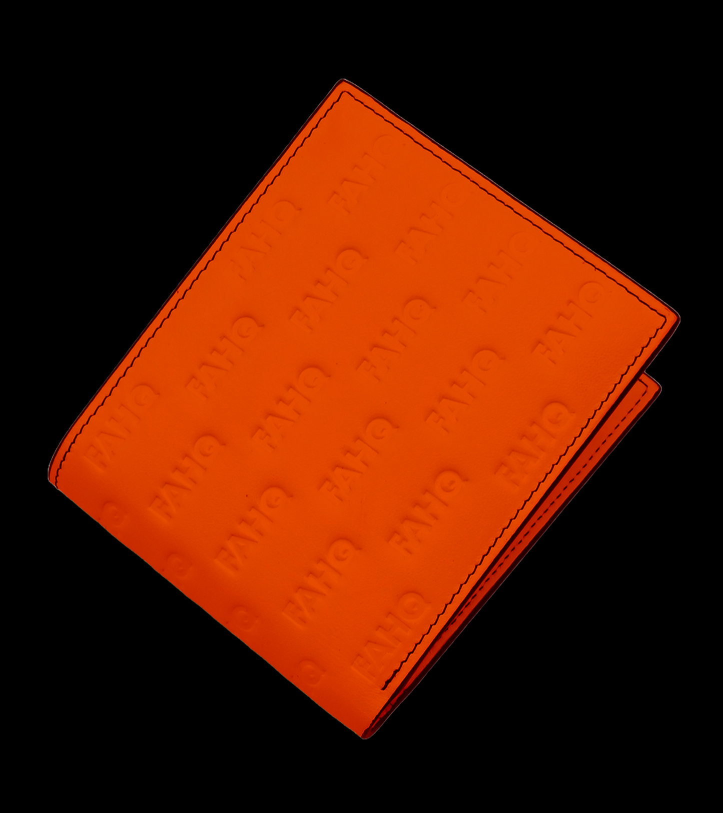 Orange FAHQ Bi-Fold Wallet