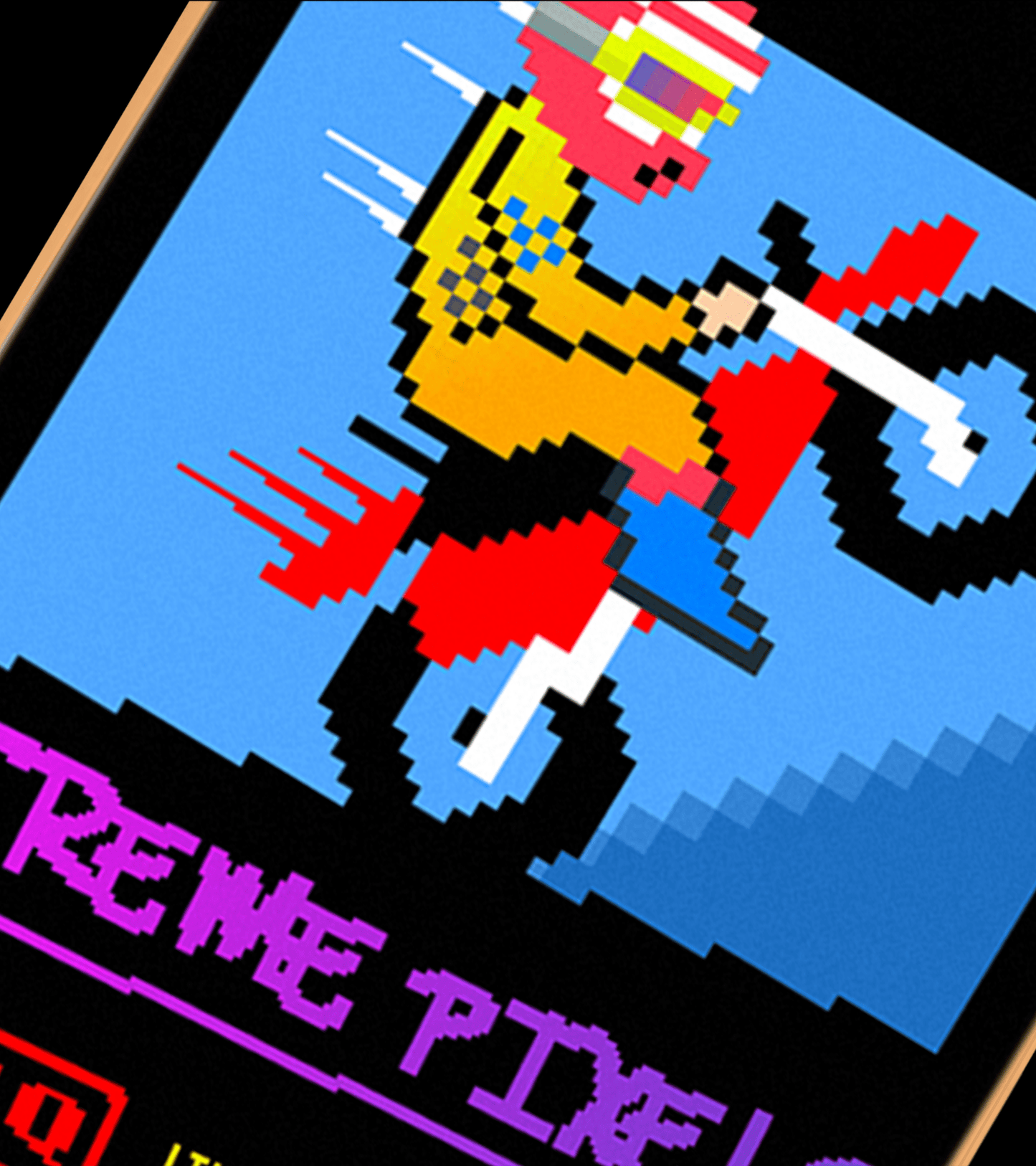 Retro Gamer Skateboard Deck