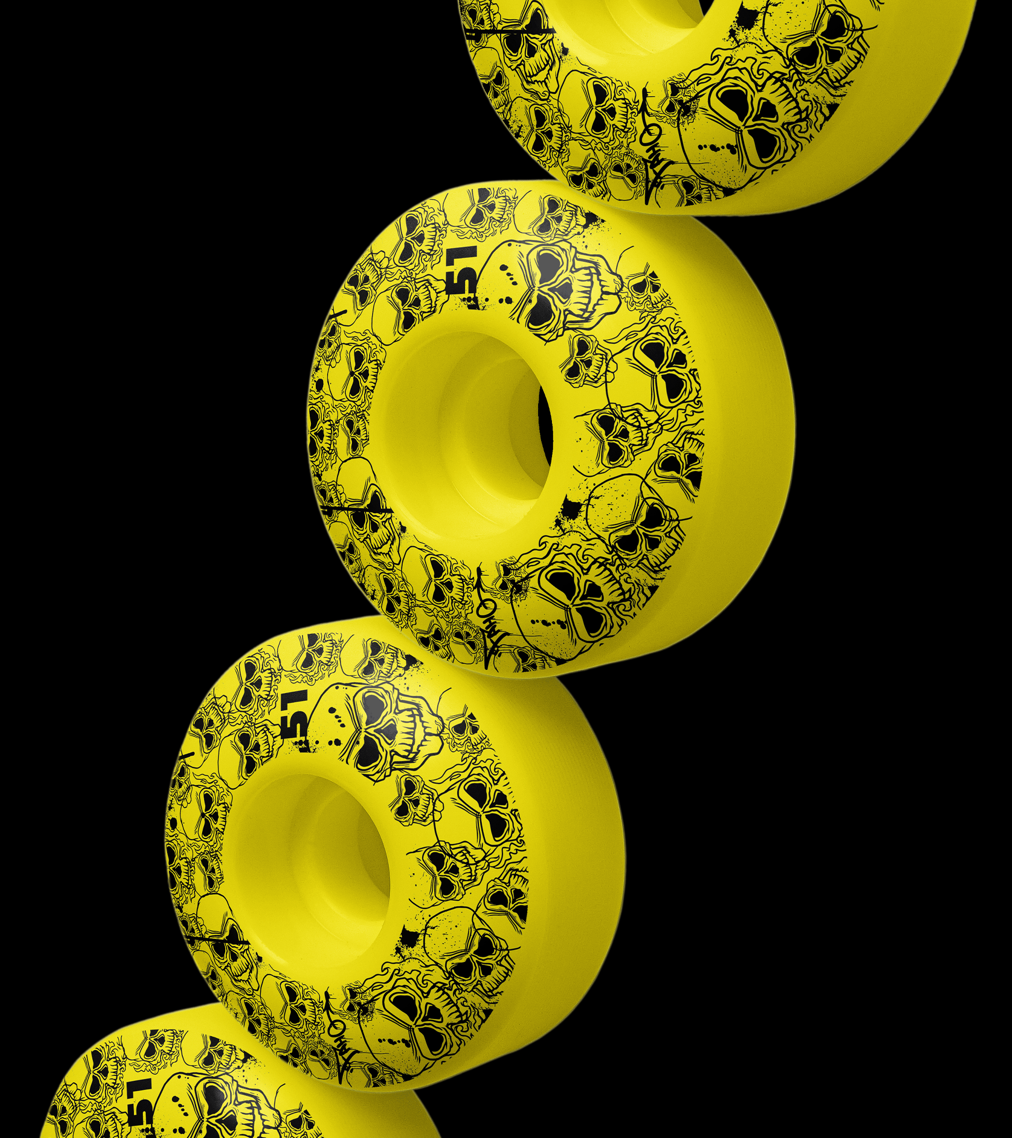 The Skull V2 Skateboard Wheels